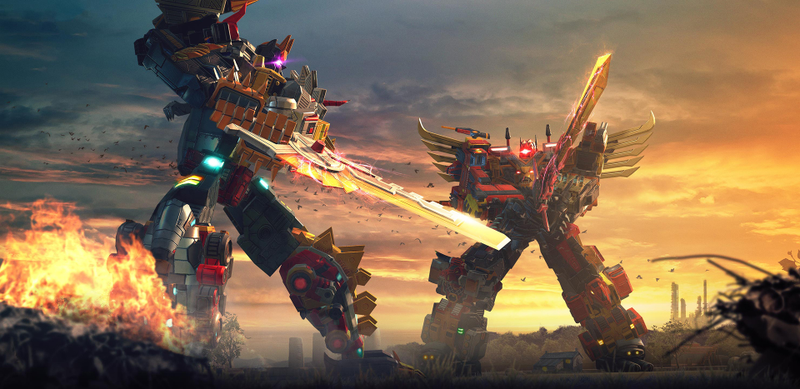 That’s Volcanicus on the left, facing off against the all new, all-powerful Predaking.